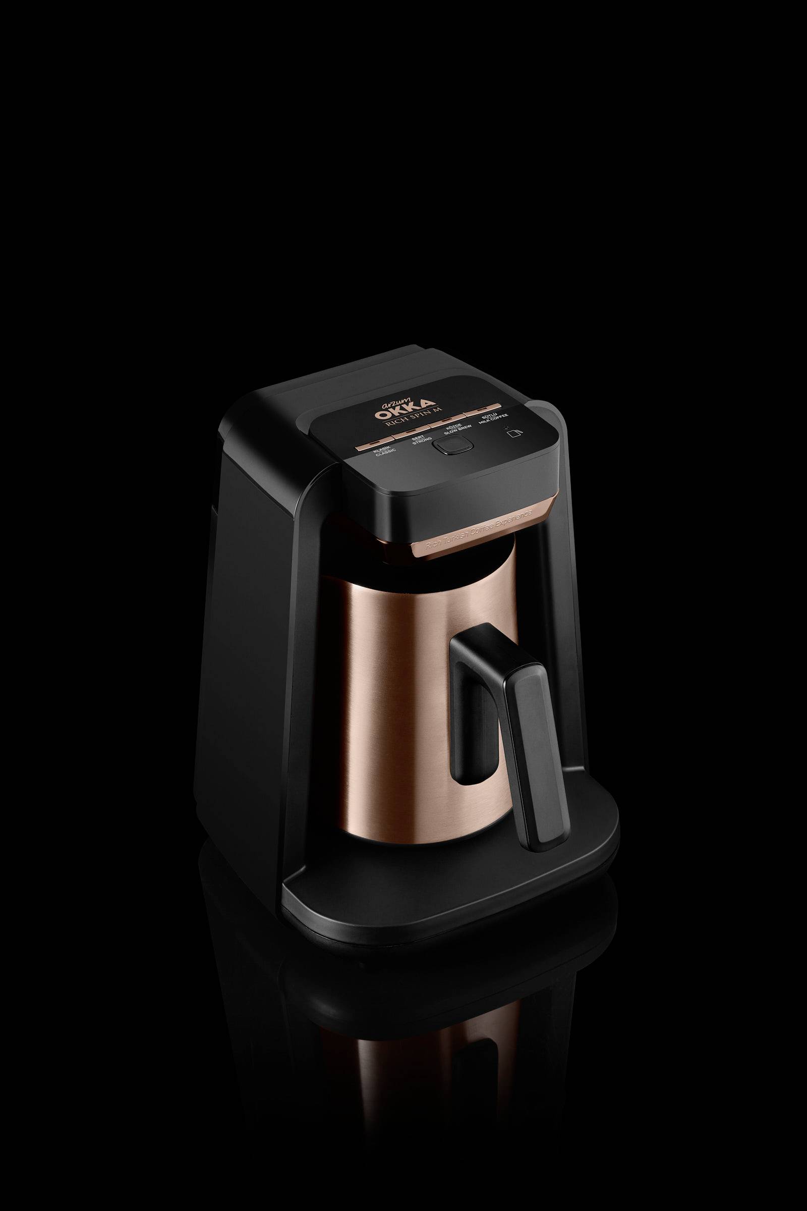 arzum OK0012-R Mokka-Kaffeemaschine Kupfer, Schwarz Fassungsvermögen Tassen=5