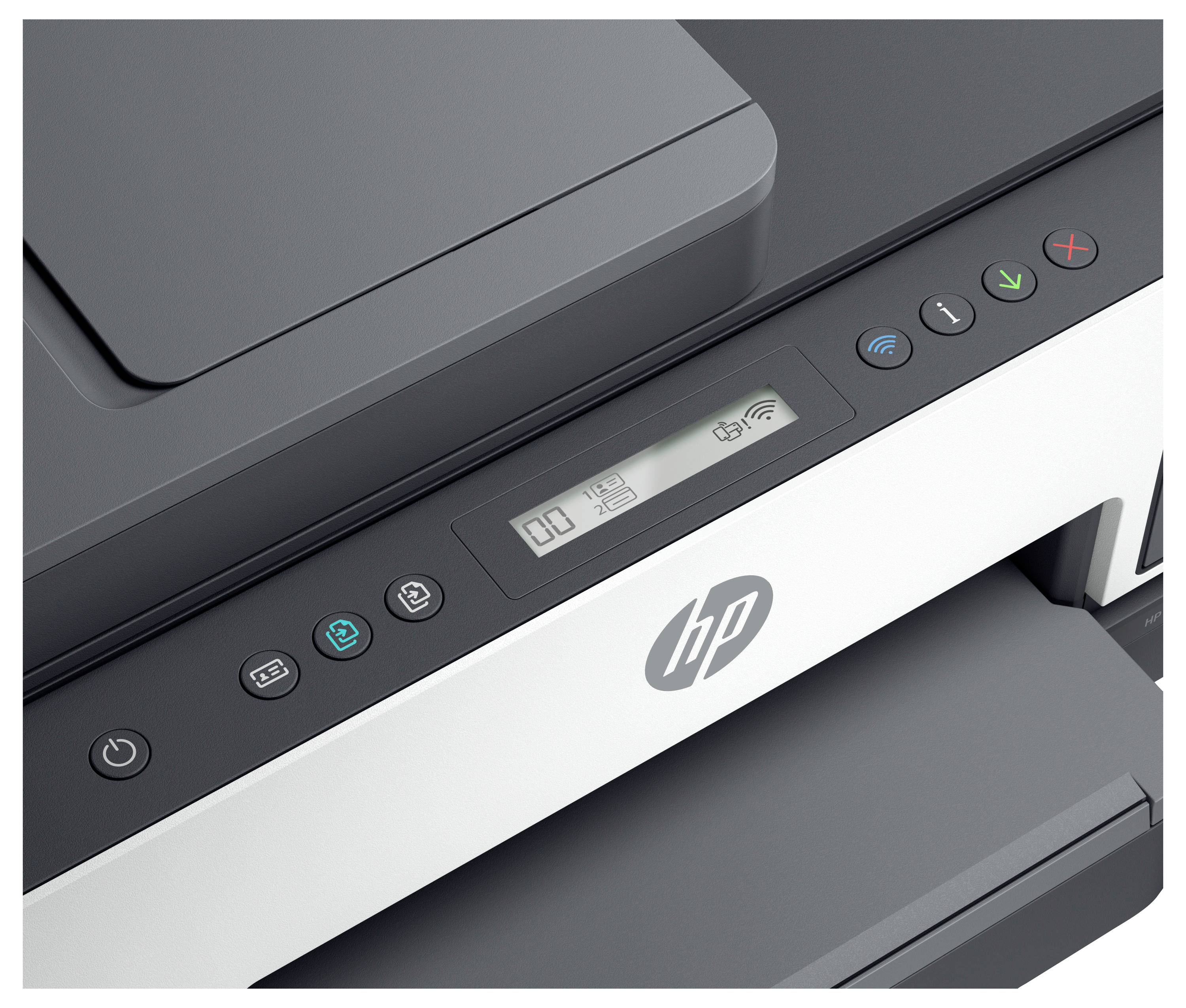 HP Smart Tank 7305 All-in-One Multifunktionsdrucker Tintenstrahl Farbe A4 Drucker, Scanner, Kopierer Tintentank-System, Duplex, WLAN, LAN, ADF