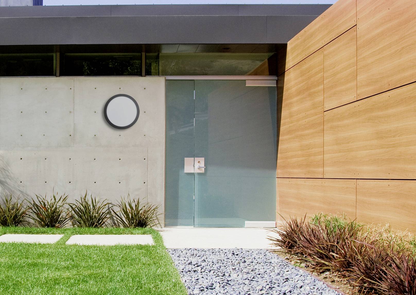 Heitronic Tella 501241 Außenwandleuchte, LED-Wandleuchte, Außendeckenleuchte, LED-Deckenleuchte LED LED fest eingebaut 15W