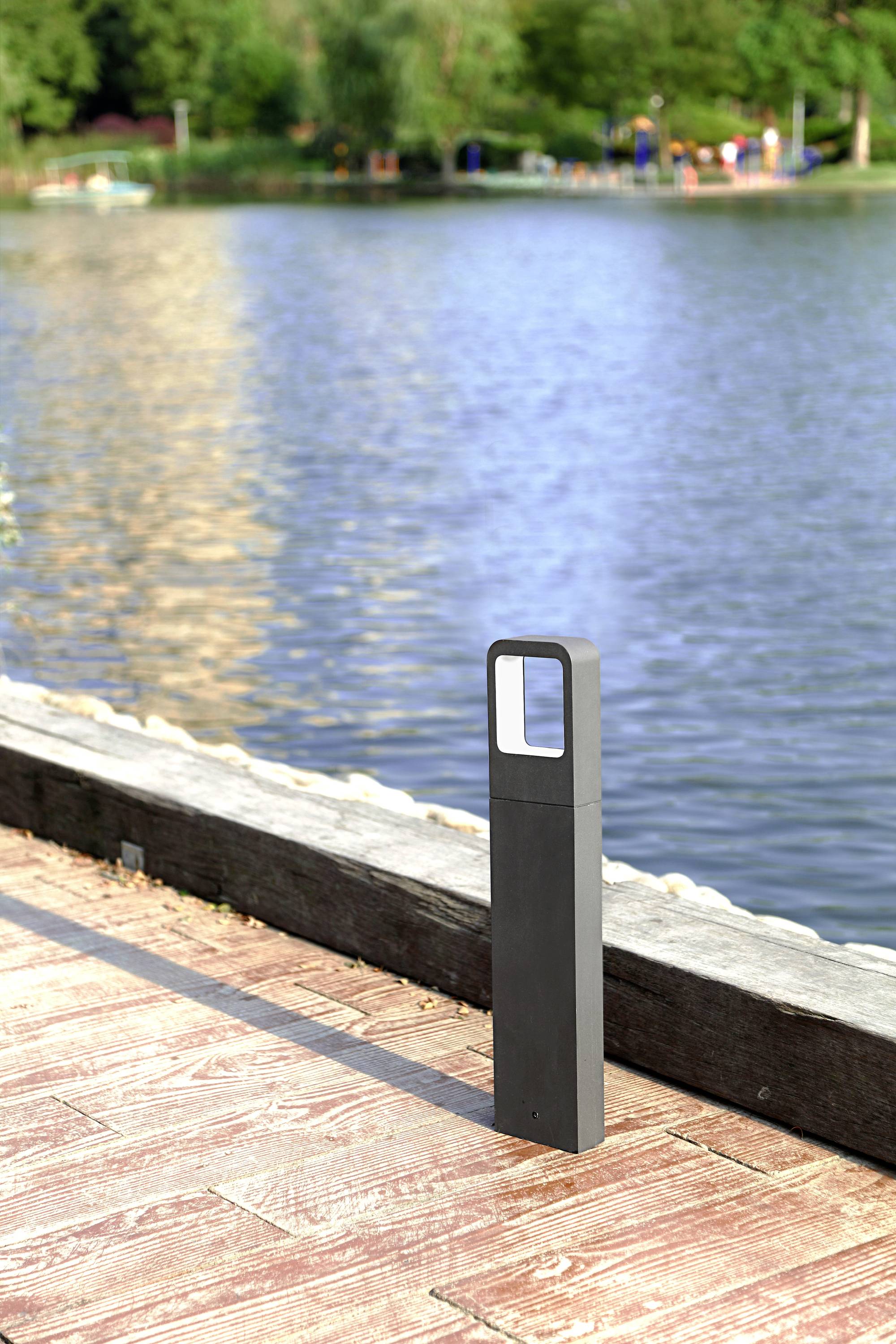 Heitronic Juna 501214 LED-Außenstandleuchte LED LED fest eingebaut 6W Anthrazit