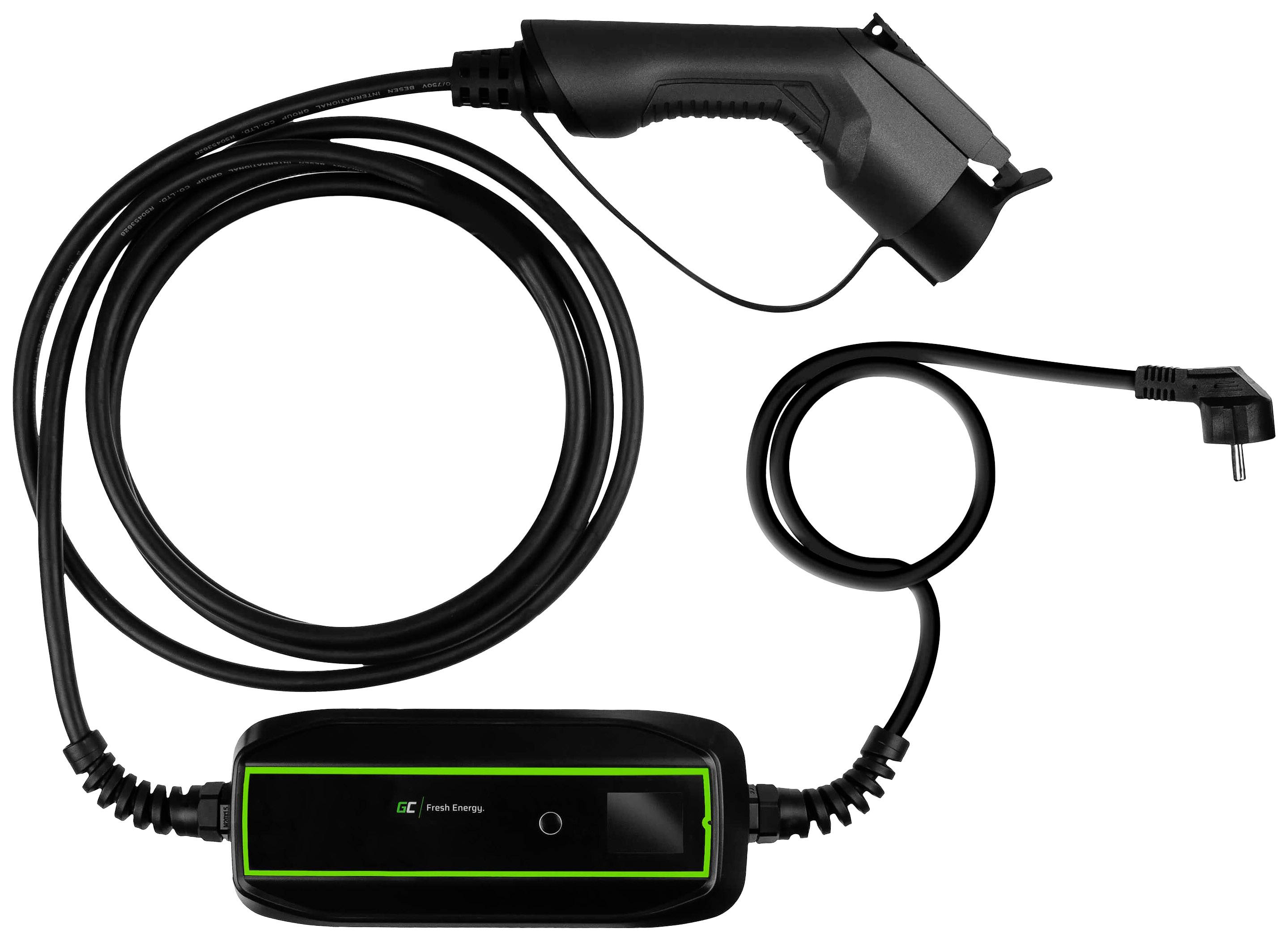 Green Cell EV PowerCable Mobile Ladestation Typ 1 16 A Anzahl Anschlüsse 1 3.6 kW