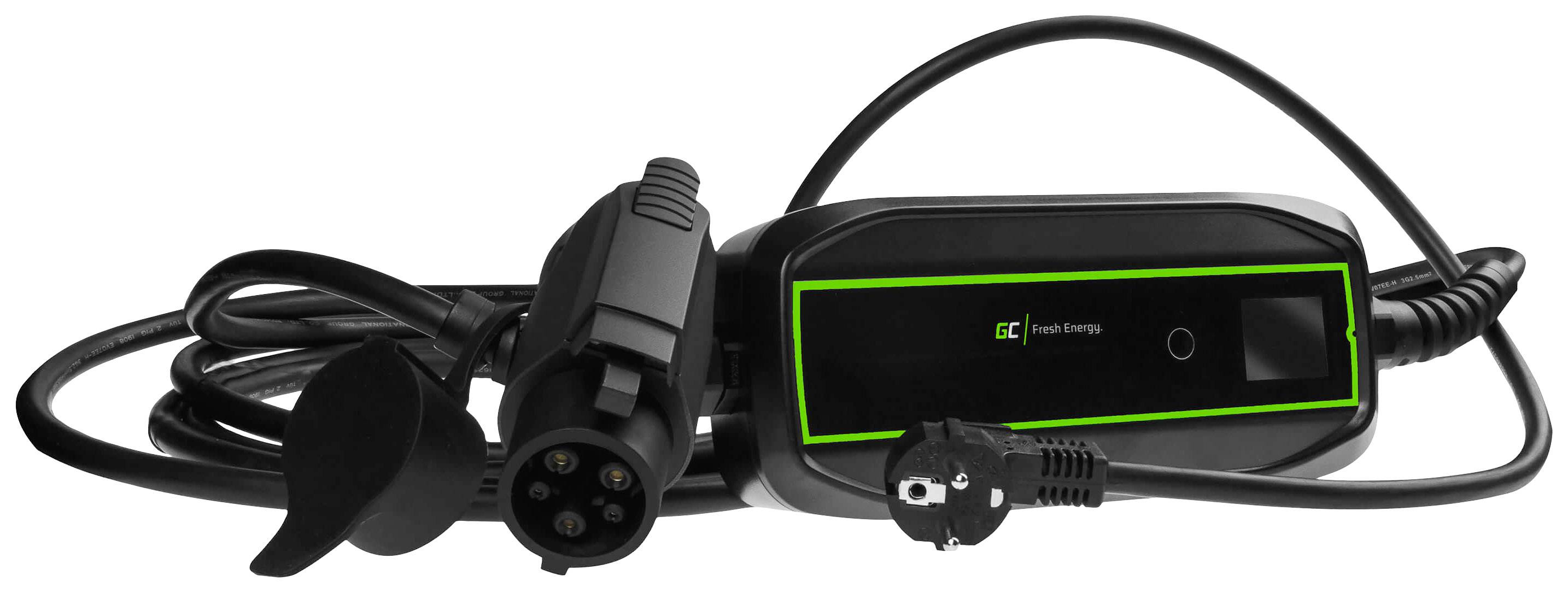 Green Cell EV PowerCable Mobile Ladestation Typ 1 16 A Anzahl Anschlüsse 1 3.6 kW