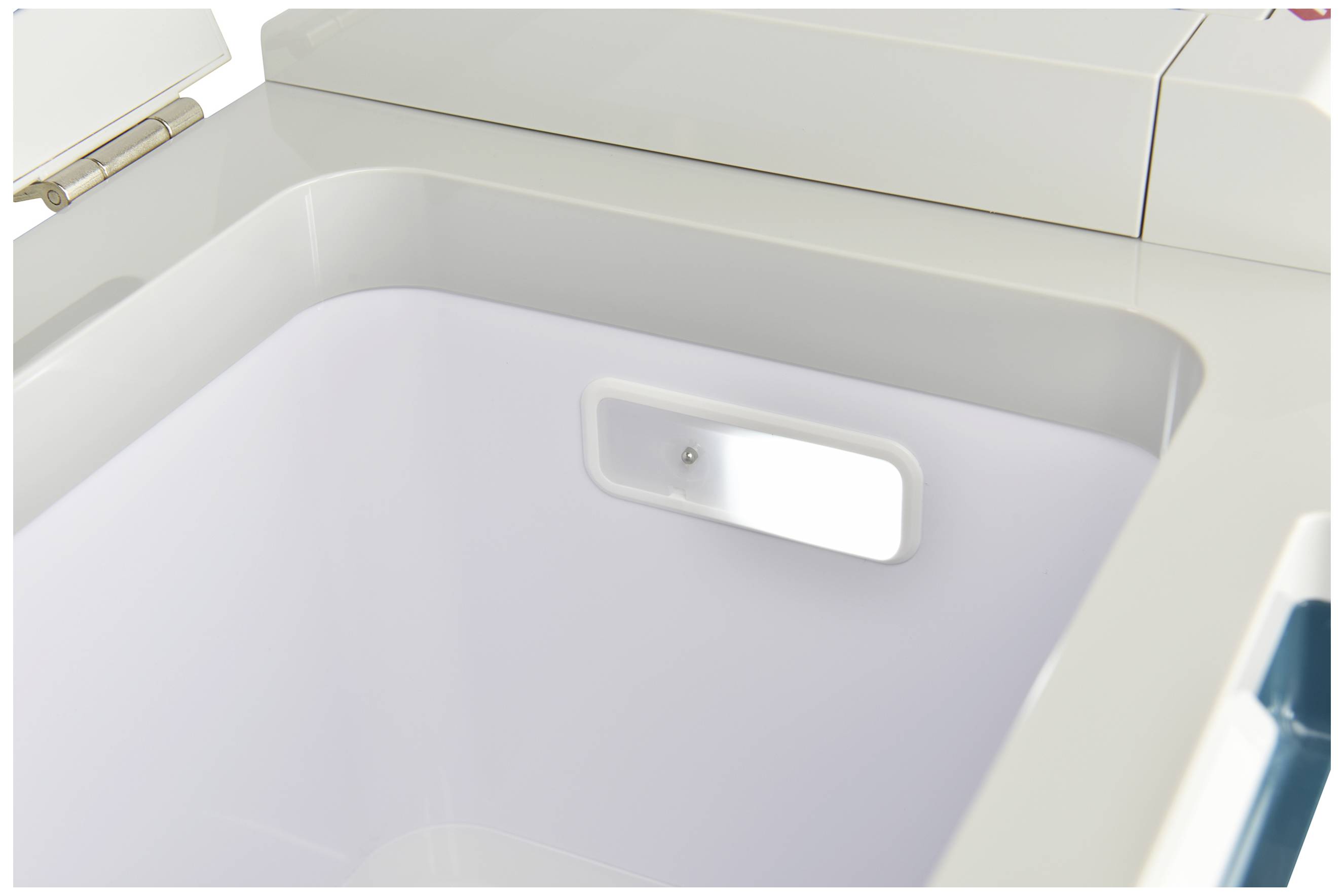 Makita Akku-Kühlbox & Heizbox EEK: E (A - G) Kompressor 12 V/DC, 18 V/DC, 24 V/DC, 100 V/AC, 240 V/AC Türkis, Weiß 20 l -18 °C