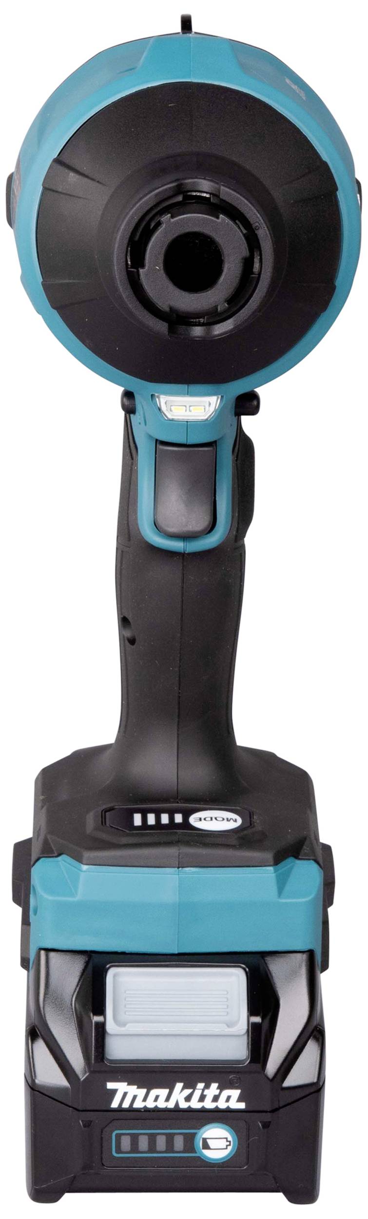 Makita AS001GA102 Akku-Gebläse Luftdurchsatz 1.1 m³/min Luftgeschwindigkeit 200 m/s Li-Ion 40 V 2.0 Ah inkl. Akku, inkl. Ladegerät