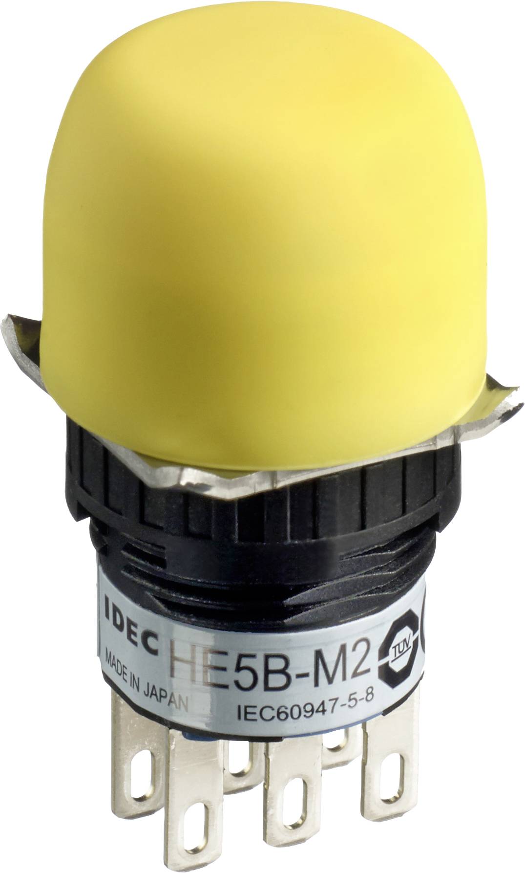 Idec HE5B-M2PY HE5B-M2PY Wippschalter 125 V/AC, 30 V/DC 3A 1 x Ein/Aus/Ein rastend (L x B x H) 20 x 20 x 31mm IP40 (Front) 1St.