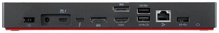 Lenovo Thunderbolt™ 4 Dockingstation ThinkPad Universal USB-C Smart Dock Passend für Marke Dockingstations: Lenovo Thinkpad inkl