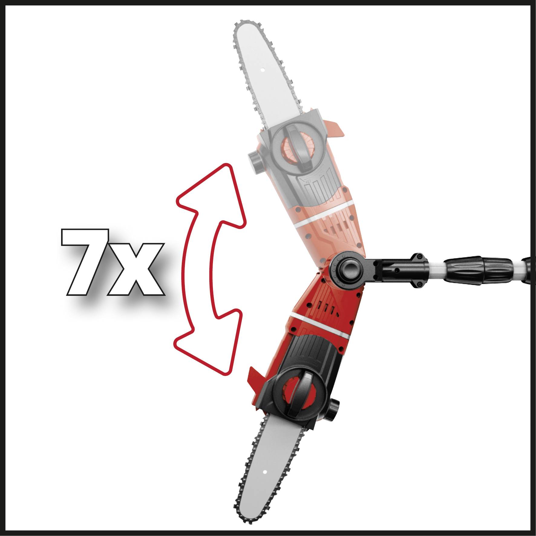 Einhell 3410810 GE-LC 18 Li T-Solo Akku Hochentaster Li-Ion 183cm