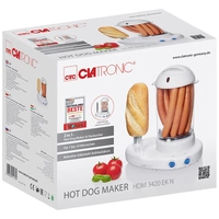 Clatronic HDM 3420 EK N 251136 Hot-Dog-Maker Weiß Clatronic HDM 3420 EK N 251136 Hot-Dog-Maker Weiß