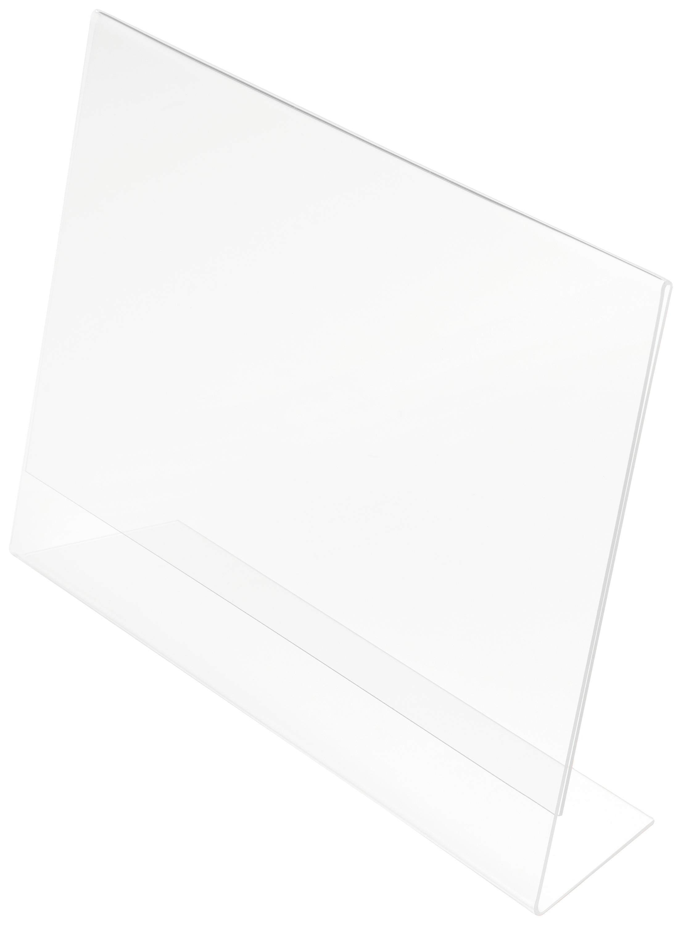 Deflecto 47505 Classic Image® Tischaufsteller Verwendung für Papierformat: DIN A5hoch Transparent 12 St./Pack. 12St.