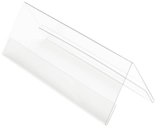 Deflecto 48701 Tisch-Namensschild Classic Image® (L x B x H) 80 x 210 x 70 mm 12 St.