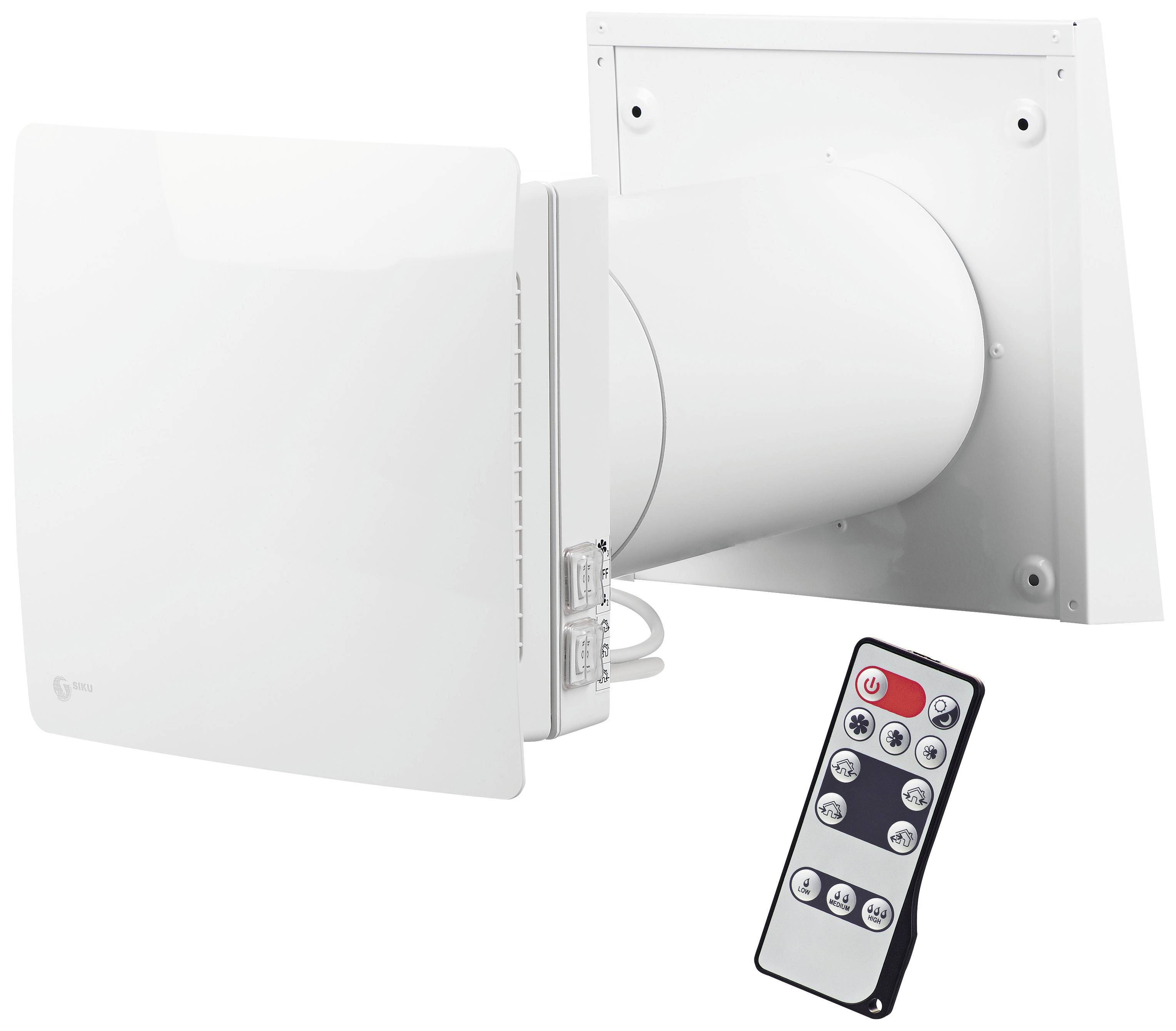 SIKU RA1-50 V3 Lüftungsgerät mit Wärmerückgewinnung Einbau 50 m³/h EEK: A (A+ - G) 50709