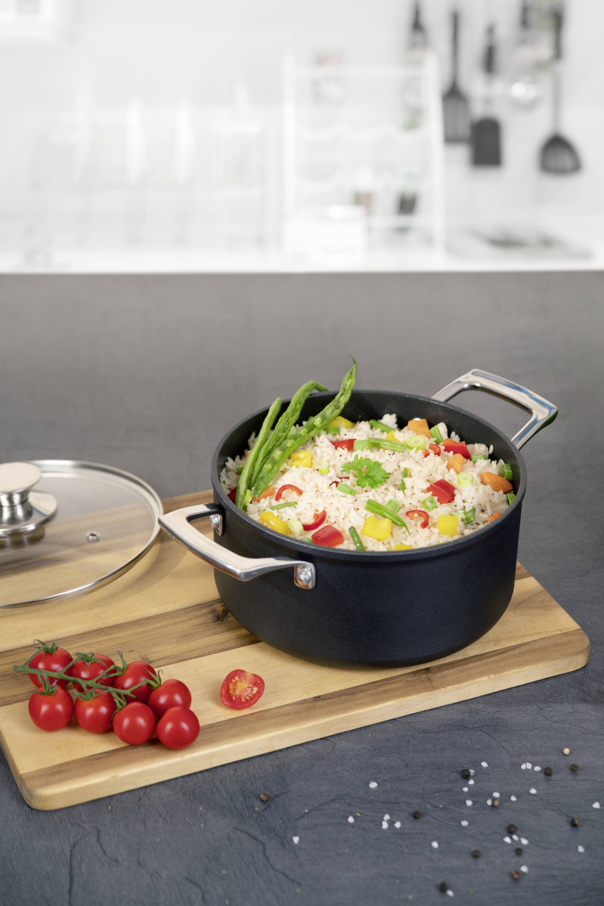 CERAFIT 24693 Plasma Kochtopf 24 cm 2teilig