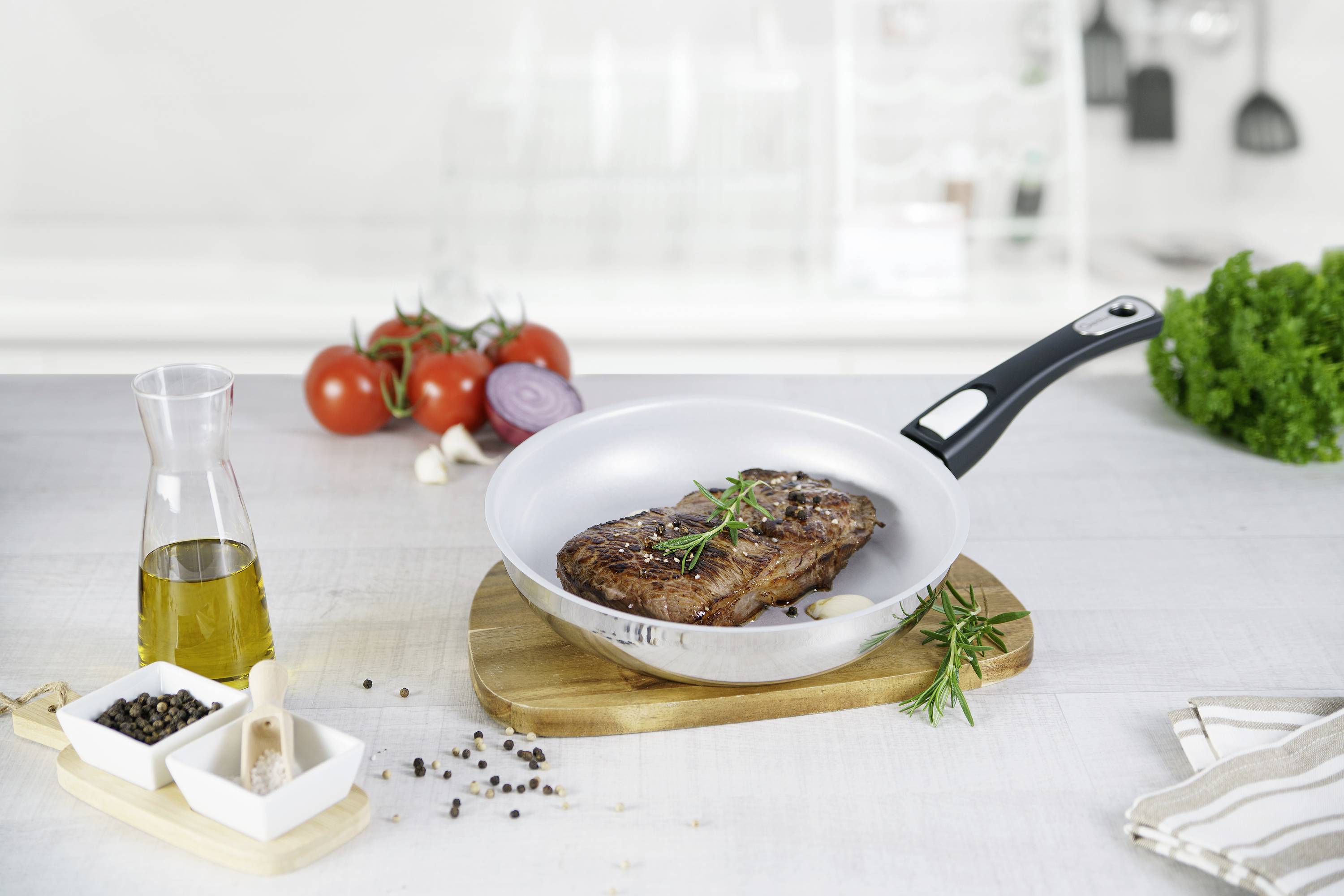 CERAFIT 24670 Steel Pfanne 24 cm 2teilig