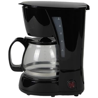 SOGO Human Technology CAF-SS-5655 Kaffeemaschine Schwarz Fassungsvermögen Tassen=4 Glaskanne, Warmhaltefunktion SOGO Human Technology CAF-SS-5655 Kaffeemaschine Schwarz Fassungsvermögen Tassen=4 Glaskanne, Warmhaltefunktion