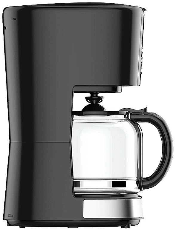 SOGO Human Technology CAF-SS-5670 Kaffeemaschine Schwarz Fassungsvermögen Tassen=12 Glaskanne, Warmhaltefunktion