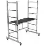 Krause 916211 FaltGerüst Montagegerüst Arbeitshöhe (max.): 2.90m Silber 15.2kg Krause 916211 FaltGerüst Montagegerüst Arbeitshöhe (max.): 2.90m Silber 15.2kg