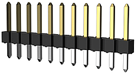 Amphenol Stiftleiste (Standard) 77311-101-03LF