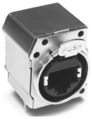 Ein zylindrisches Metallschalter aus der Industrie mit der Aufschrift „MICRO SWITCH, FREEPORT, ILL