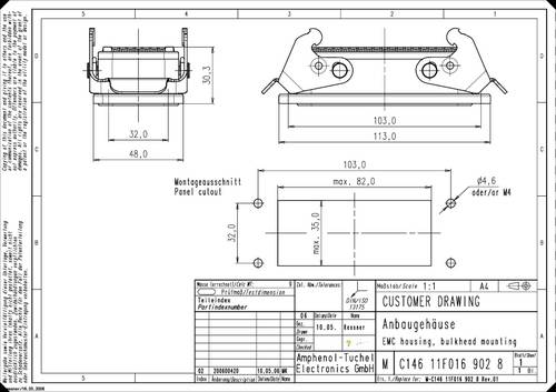 Amphenol C14611F0169028 1St.