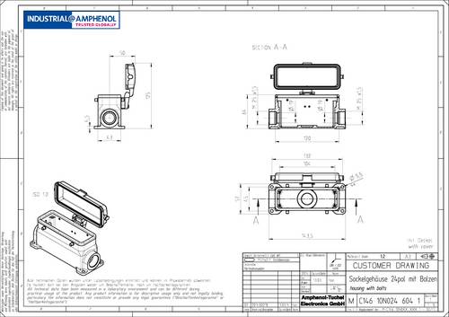 Amphenol C14610N0246041 1St.