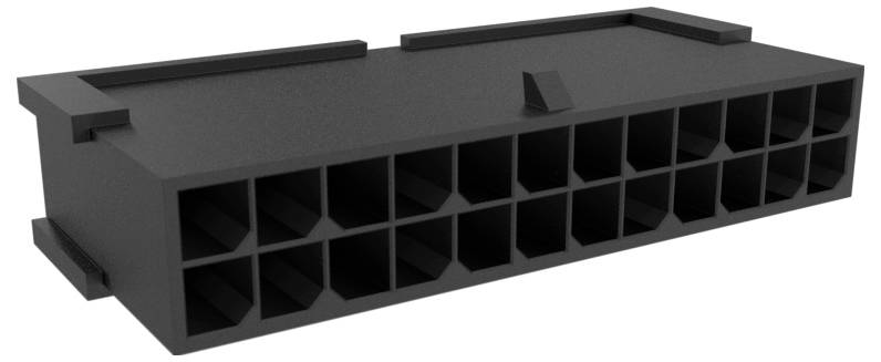 Eine beige, quadratische mechanische Tastaturkappe mit einem zentralen, offenen rechteckigen Schlitz, geeignet für einen Tastaturschalter.