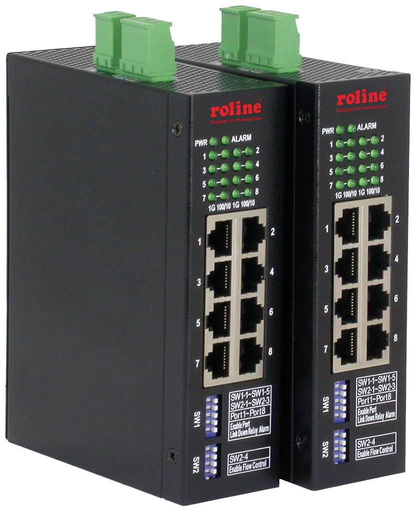 Roline 21.13.1136 Netzwerk Switch 10 / 100 / 1000 MBit/s