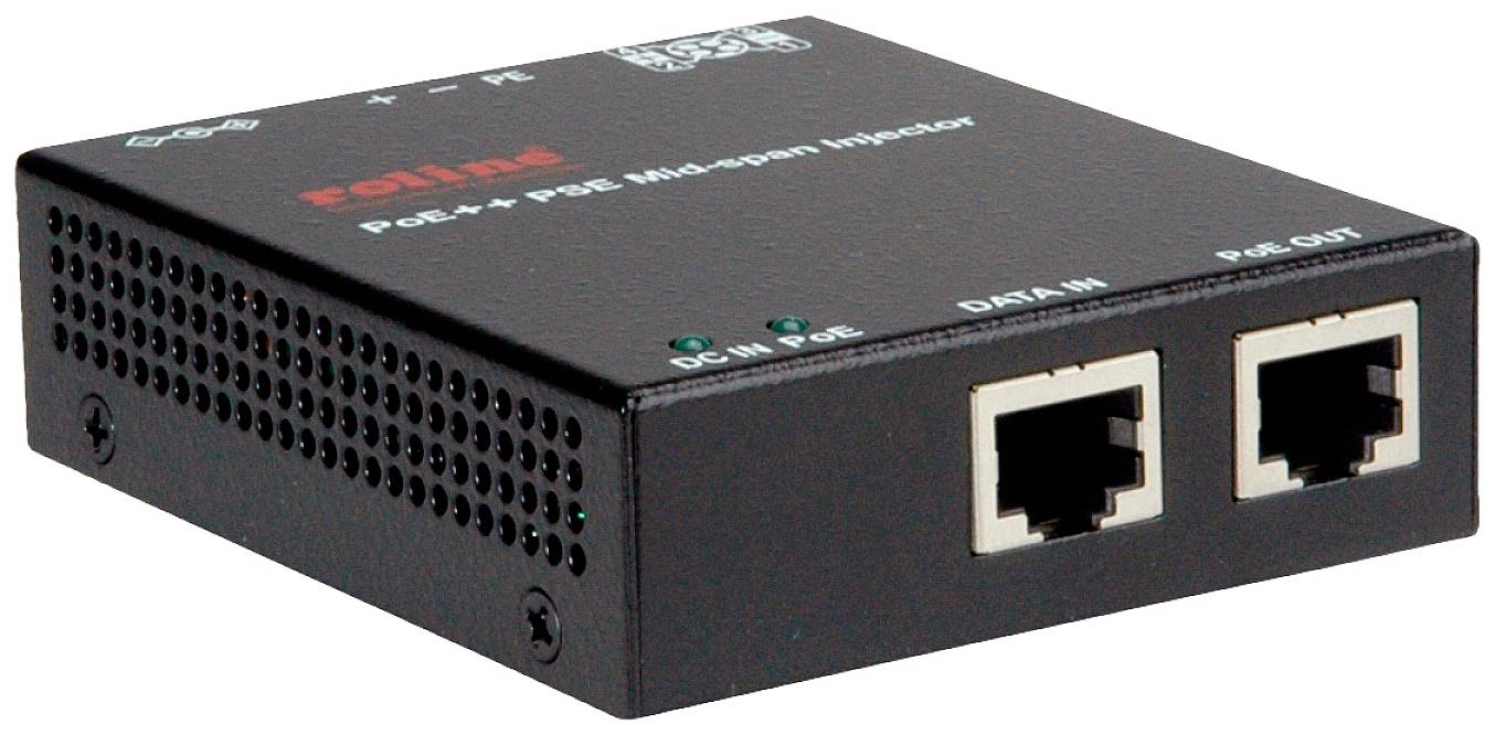 Roline 21.13.1202 PoE Injektor 10 / 100 / 1000 MBit/s IEEE 802.3bt