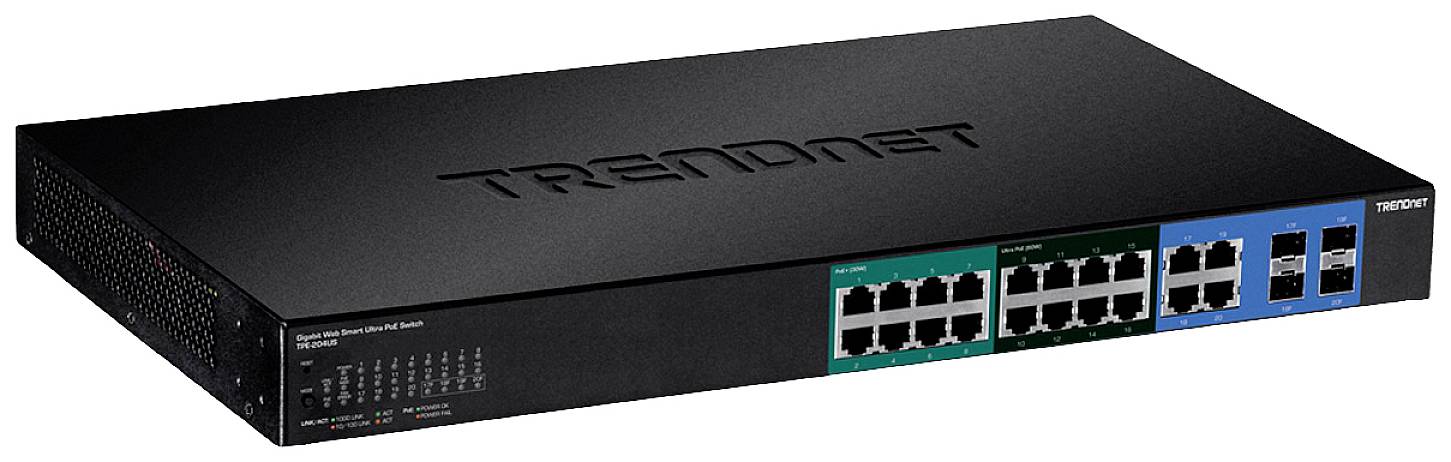 TrendNet TPE-204US Netzwerk Switch 1000 MBit/s