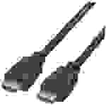 Value HDMI Anschlusskabel HDMI-A Stecker 5.00m Schwarz 11.99.5557 Geschirmt HDMI-Kabel