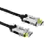Value HDMI Anschlusskabel HDMI-A Stecker 3.00m Schwarz 11.99.5943 doppelt geschirmt HDMI-Kabel