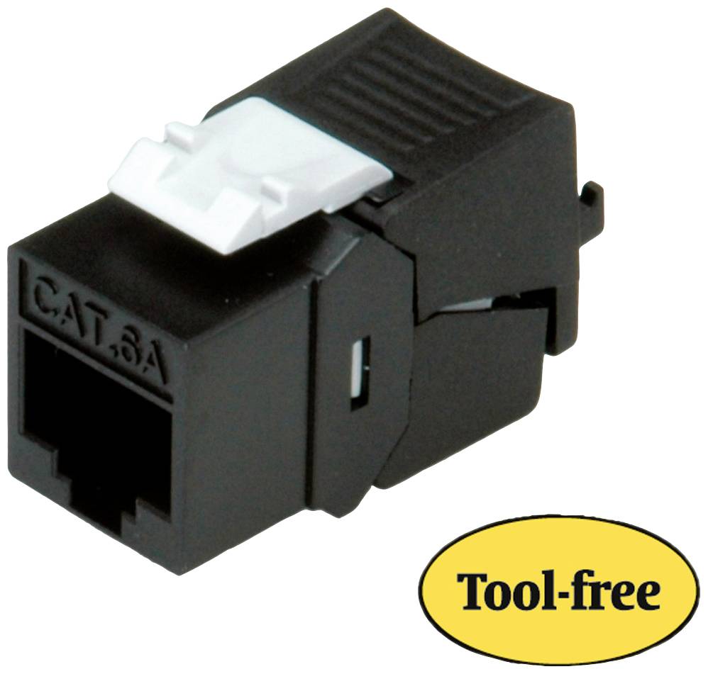 Roline 26.11.0376 RJ45-Einbaumodul CAT 6a 1 St.