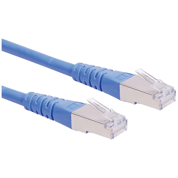 Roline 21.15.1344 RJ45 Netzwerkkabel, Patchkabel CAT 6 S/FTP 2.00m Blau 1St. Roline 21.15.1344 RJ45 Netzwerkkabel, Patchkabel CAT 6 S/FTP 2.00m Blau 1St.