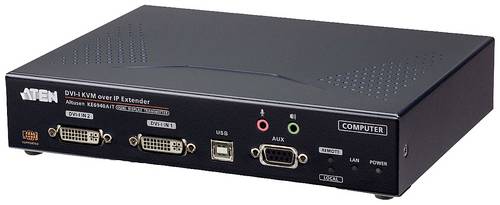 ATEN KE6940AIT FHD Dual DVI KVM over IP Transmitter mit Internetzugang, DVI-I Dual-Display KVM over IP Sender mit Inter