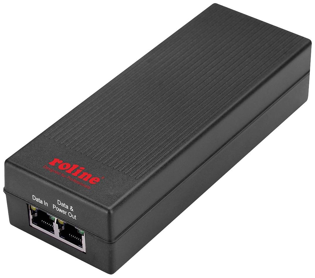 Roline 21.13.1199 PoE Injektor 10 / 100 / 1000 MBit/s IEEE 802.3af (12.95 W)