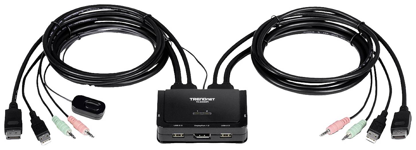 TrendNet TK-220DPi KVM-Umschalter