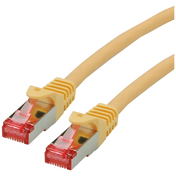 Roline 21.15.2625 RJ45 Netzwerkkabel, Patchkabel CAT 6 S/FTP 5.00m Gelb 1St. Roline 21.15.2625 RJ45 Netzwerkkabel, Patchkabel CAT 6 S/FTP 5.00m Gelb 1St.