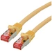 Roline 21.15.2625 RJ45 Netzwerkkabel, Patchkabel CAT 6 S/FTP 5.00m Gelb 1St. Roline 21.15.2625 RJ45 Netzwerkkabel, Patchkabel CAT 6 S/FTP 5.00m Gelb 1St.