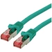 Roline 21.15.2633 RJ45 Netzwerkkabel, Patchkabel CAT 6 S/FTP 3.00m Grün 1St. Roline 21.15.2633 RJ45 Netzwerkkabel, Patchkabel CAT 6 S/FTP 3.00m Grün 1St.