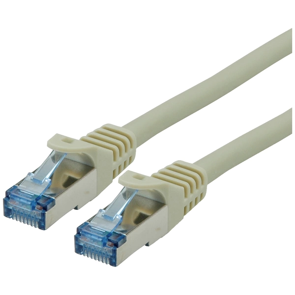 Roline 21.15.2807 RJ45 Netzwerkkabel, Patchkabel CAT 6a S/FTP 10.00m Grau 1St. Roline 21.15.2807 RJ45 Netzwerkkabel, Patchkabel CAT 6a S/FTP 10.00m Grau 1St.