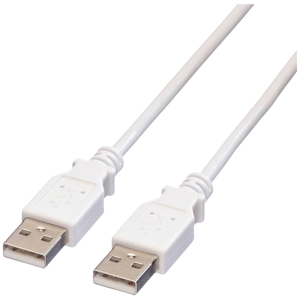 Value USB-Kabel USB 2.0 USB-A Stecker 3.00m Weiß Geschirmt 11.99.8931 Value USB-Kabel USB 2.0 USB-A Stecker 3.00m Weiß Geschirmt 11.99.8931