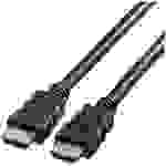 Roline HDMI Anschlusskabel HDMI-A Stecker 2.00m Schwarz 11.04.5572 Geschirmt HDMI-Kabel