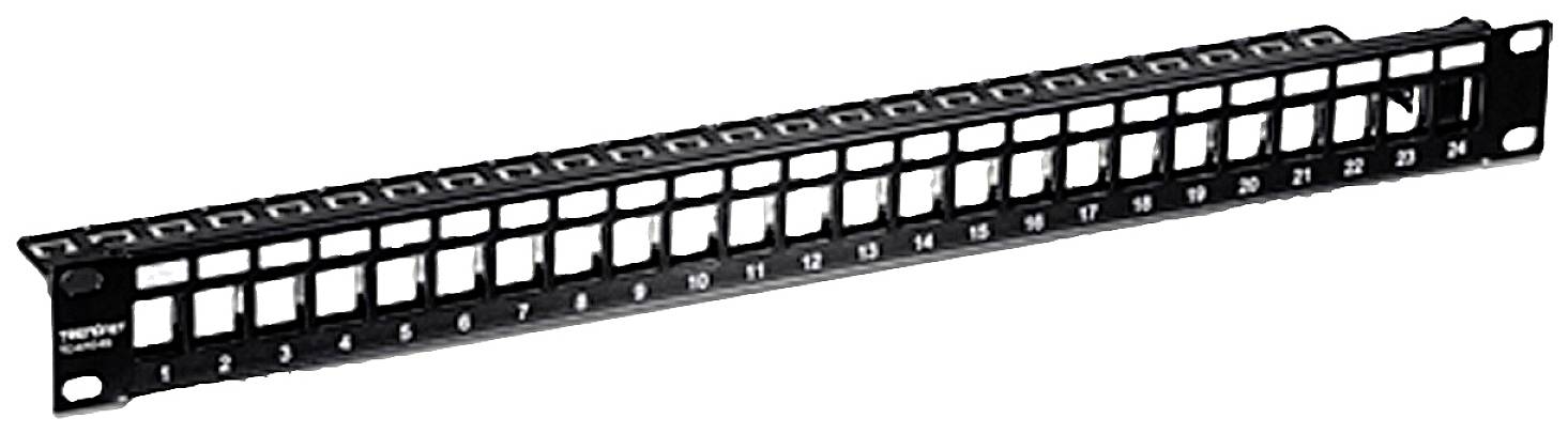 TrendNet TC-KP24S 24 Port Netzwerk-Patchpanel 483 mm (19") CAT 6