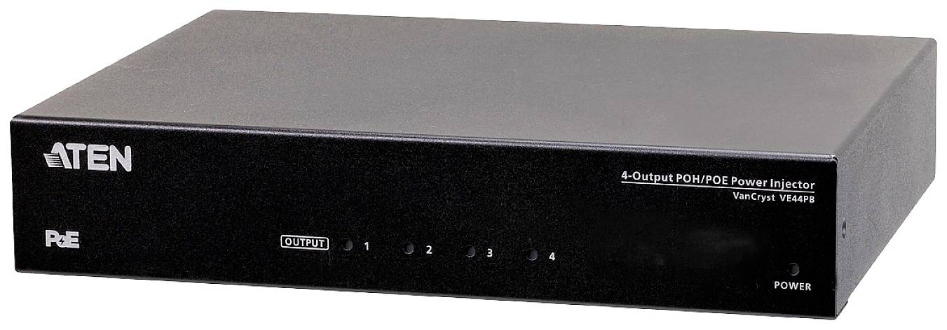 ATEN VE44PB PoE Injektor 10 GBit/s IEEE 802.3af (12.95 W)
