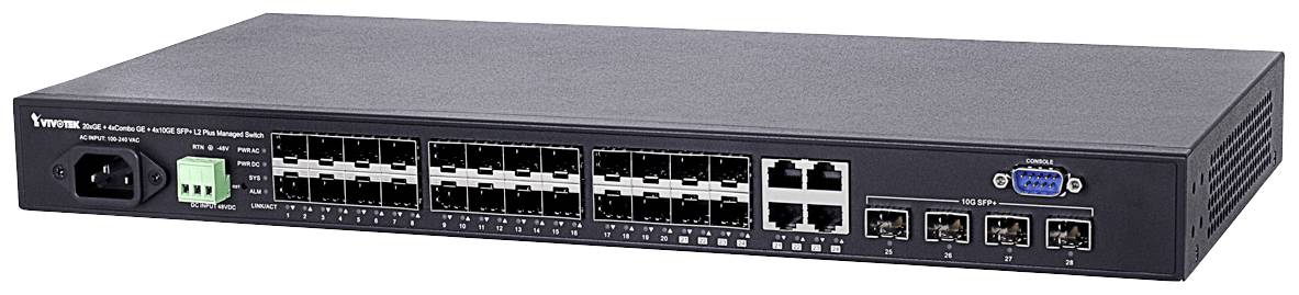 Vivotek AW-GTS-287A Netzwerk Switch 1000 MBit/s
