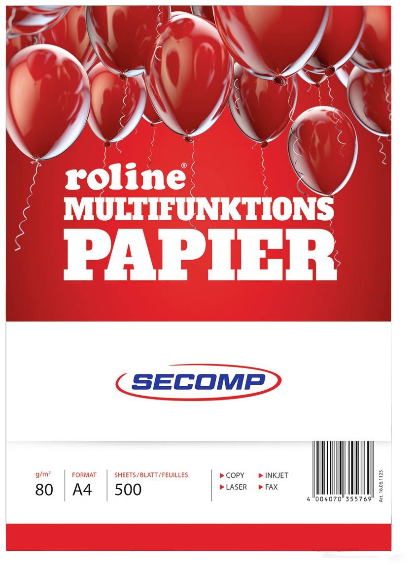 Roline 16.06.1125 16.06.1125 Universal Druckerpapier DIN A4 1 St. Weiß
