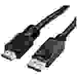 Roline DisplayPort / HDMI Anschlusskabel DisplayPort Stecker, HDMI-A Stecker 10.00m Schwarz 11.04.5777 Geschirmt DisplayPort-Kabel