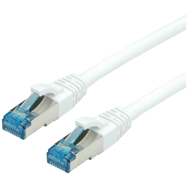 Value 21.99.1972 RJ45 Netzwerkkabel, Patchkabel CAT 6a S/FTP 2.00m Weiß 1St. Value 21.99.1972 RJ45 Netzwerkkabel, Patchkabel CAT 6a S/FTP 2.00m Weiß 1St.
