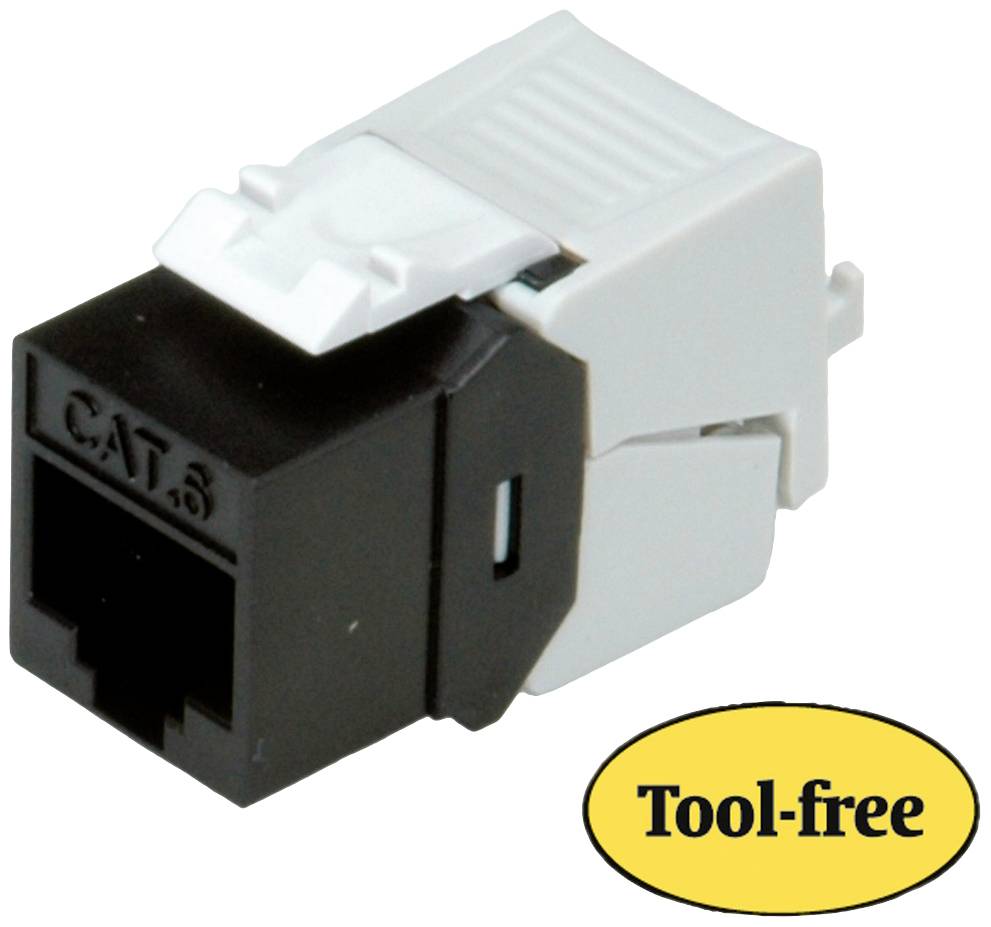 Roline 26.11.0375 RJ45-Einbaumodul CAT 6 1St.