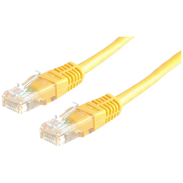Value 21.99.1542 RJ45 Netzwerkkabel, Patchkabel CAT 6 U/UTP 2.00m Gelb Value 21.99.1542 RJ45 Netzwerkkabel, Patchkabel CAT 6 U/UTP 2.00m Gelb