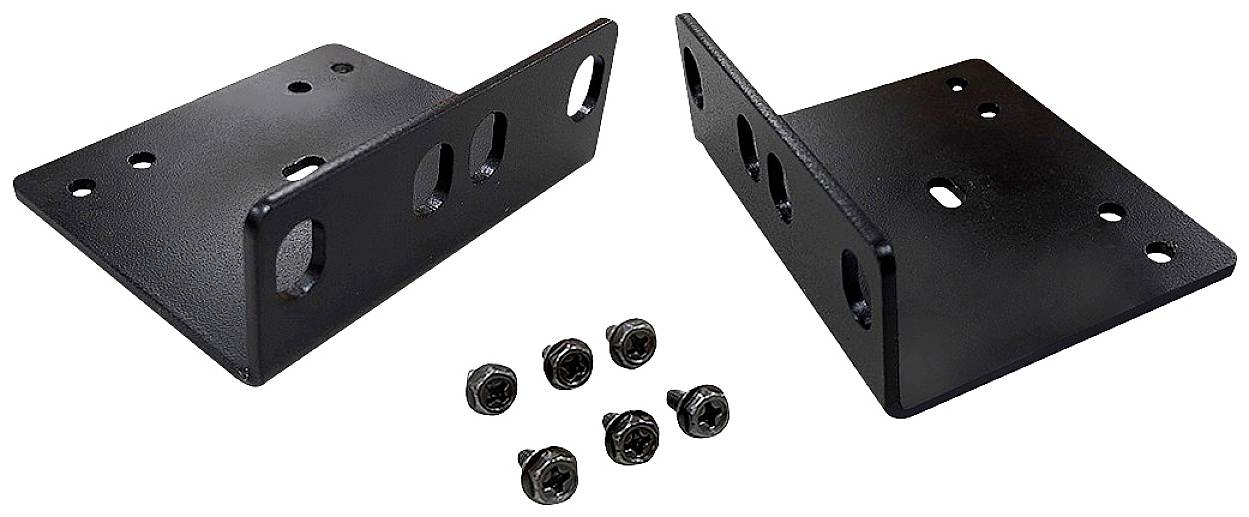 ATEN 2X-047G 19 Zoll Rackeinbausatz Schwarz